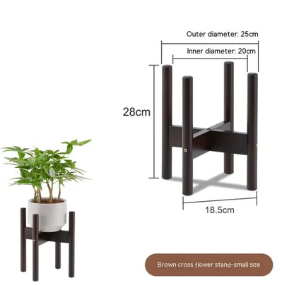Nordic Cross Flower Pot Stand