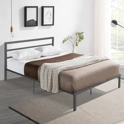 Twin Size Metal Bed Sturdy System Metal Bed Frame.