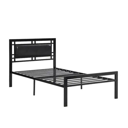 Twin Size Metal Bed Sturdy System Metal Bed Frame.