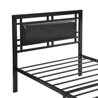 Twin Size Metal Bed Sturdy System Metal Bed Frame.