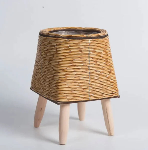 Handmade Woven Flower Pot