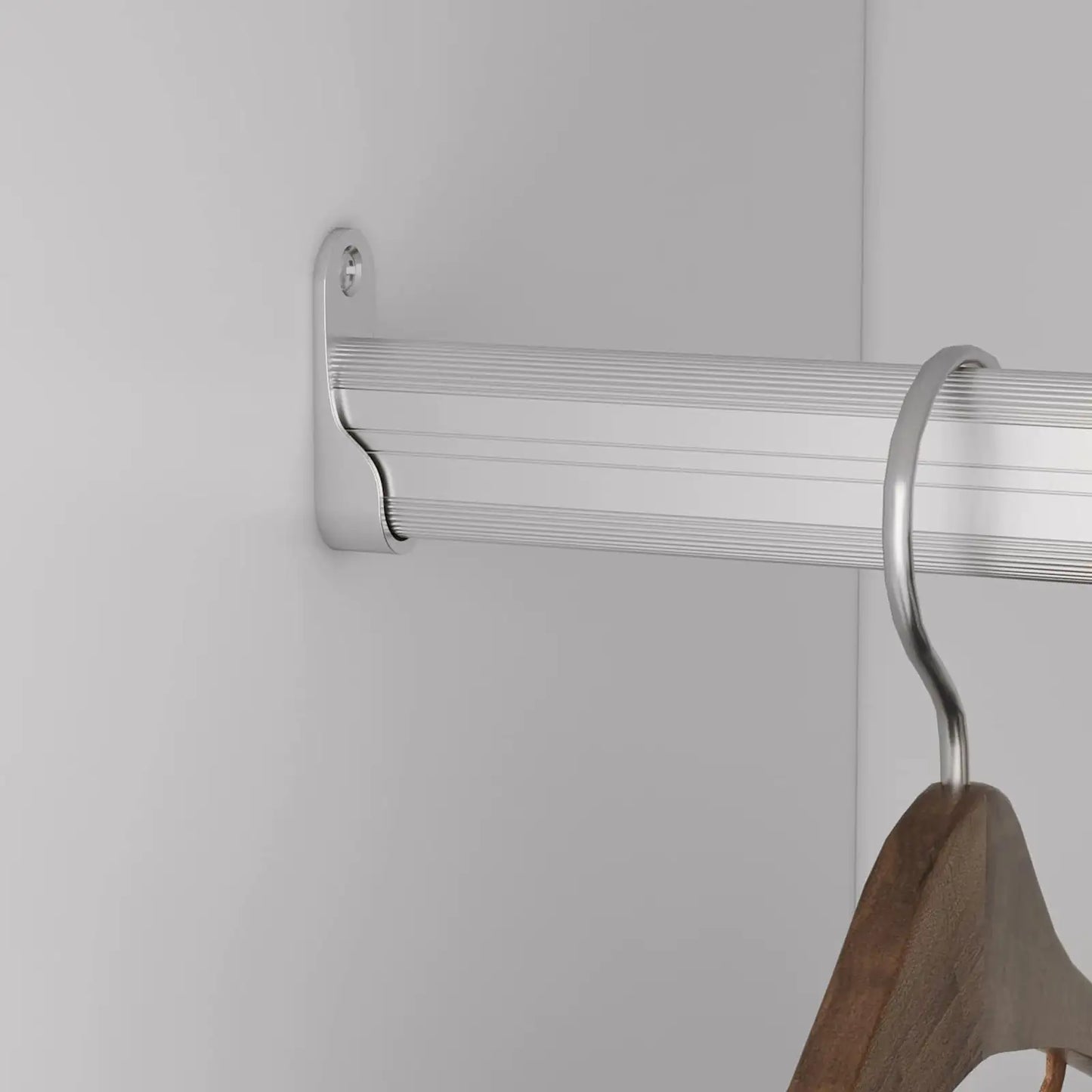 Wall Mounted Closet organizer.