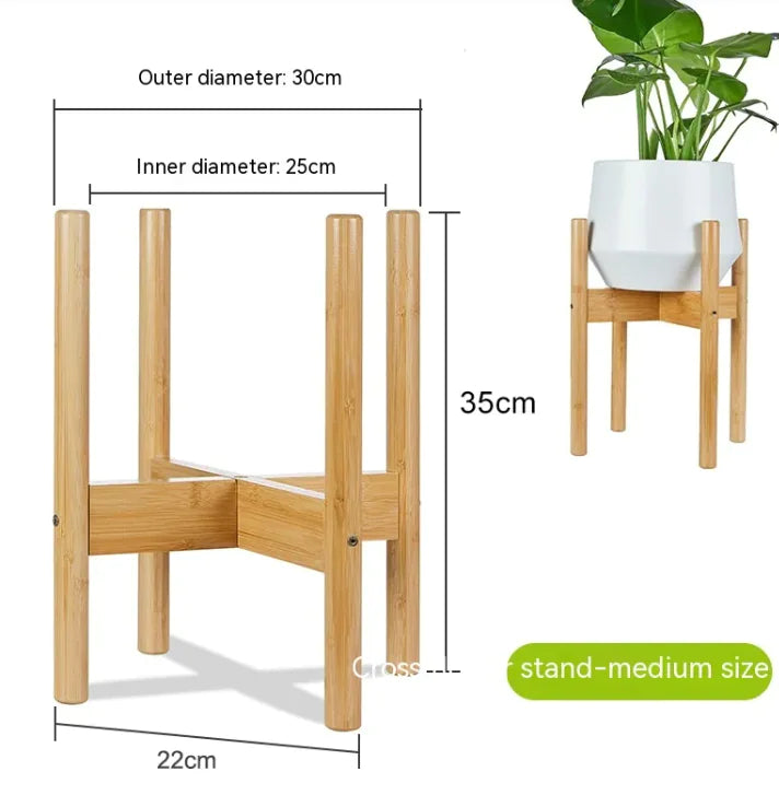 Nordic Cross Flower Pot Stand