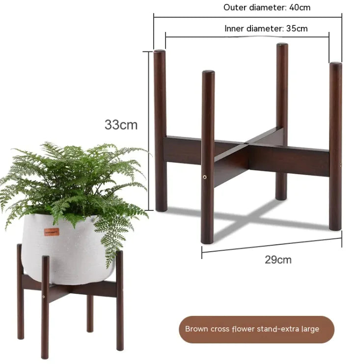 Nordic Cross Flower Pot Stand